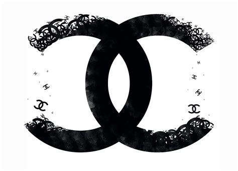 chanel símbolo|Chanel black dress logo.